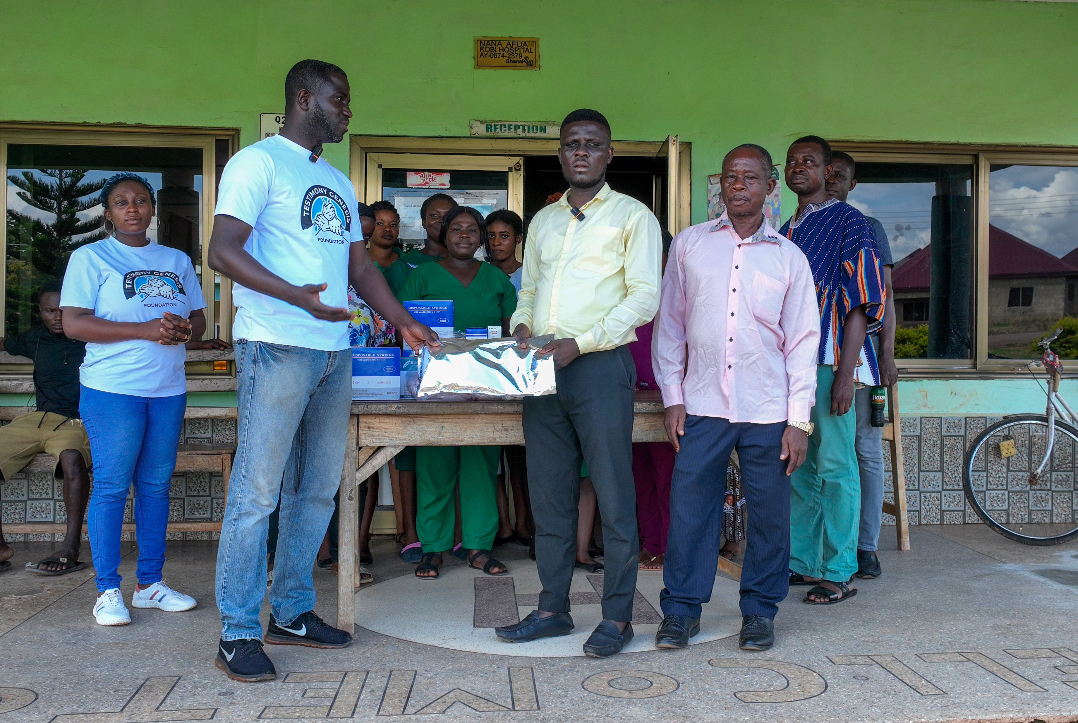 Supporting Healthcare at Nana Afua Kobi Hospital, Biemso Ashanti Region Ghana